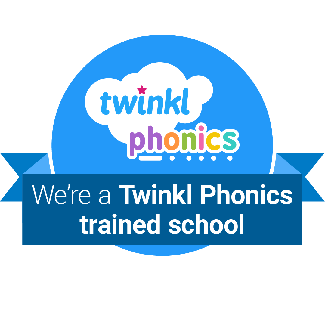 Twinkl Phonics trained school logo