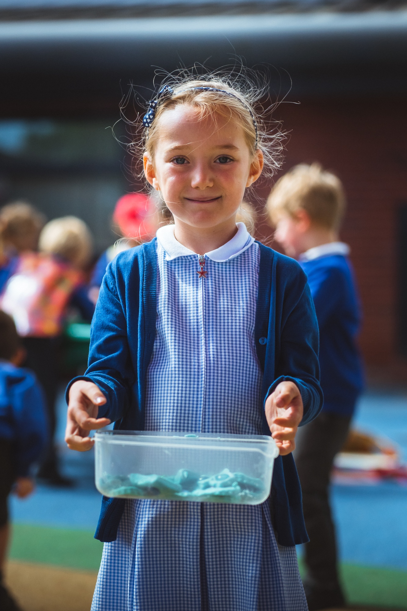 child in outdoor play